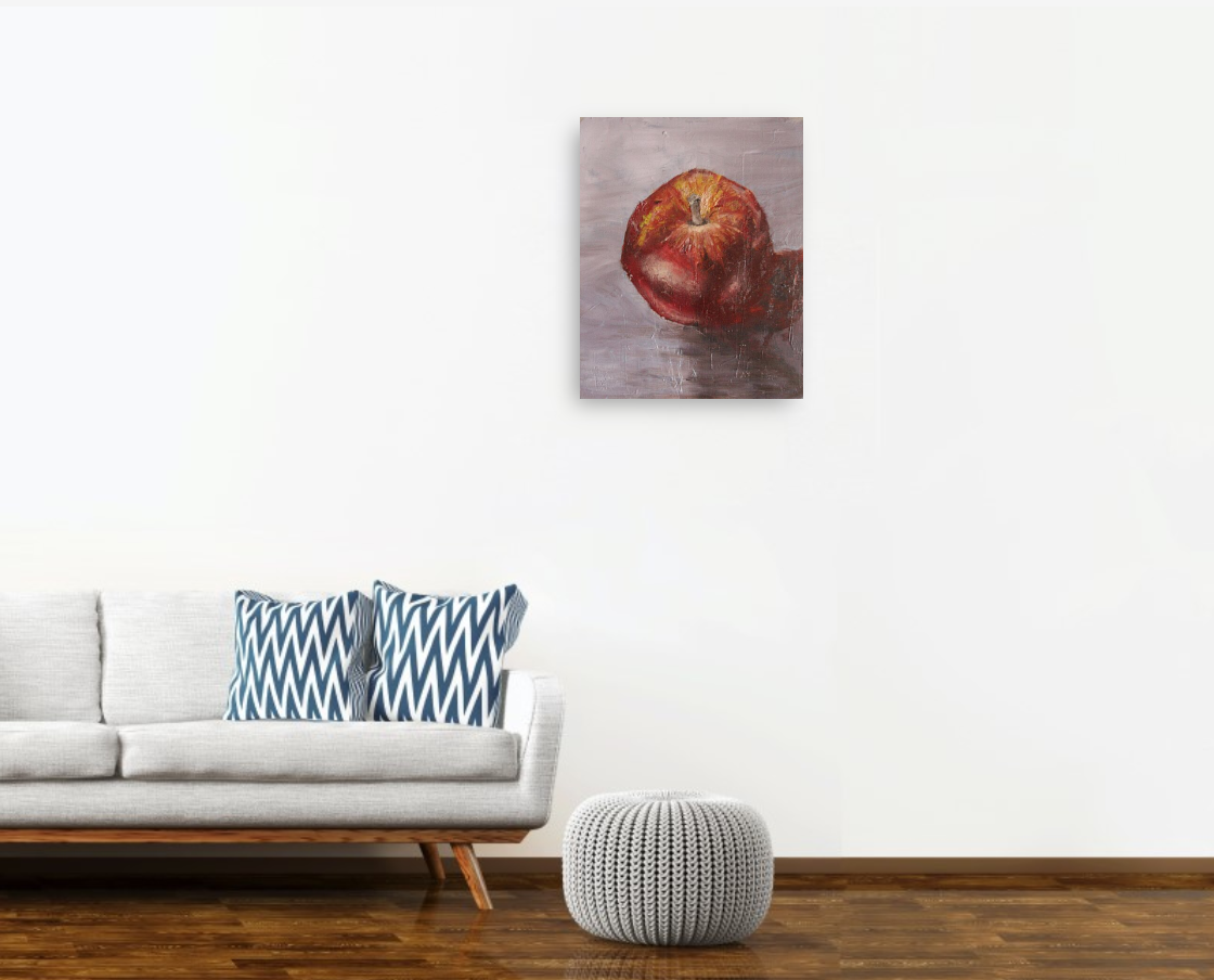 Pittura a olio di tentazione