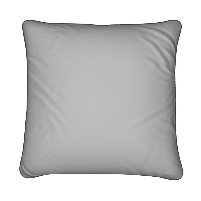 Purple and blue curly hazel cosy designer cushion