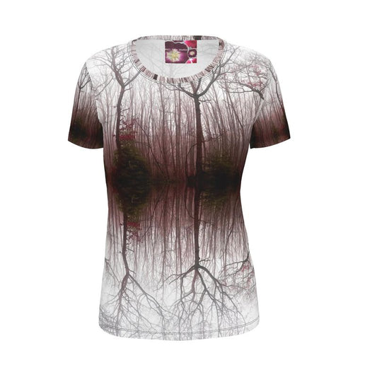 T-shirt da donna taglia e cuci (Treeflections)