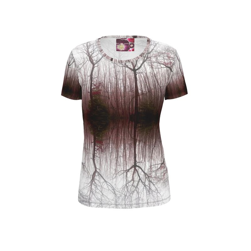 Ladies Cut and Sew T Shirt (Treeflections)